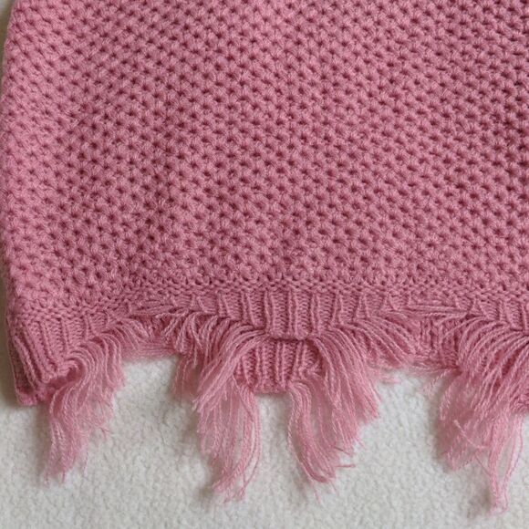 PrettyLittleThing Plus size 14 Pink Raw Hem Crop Top, NEW - Picture 2 of 6